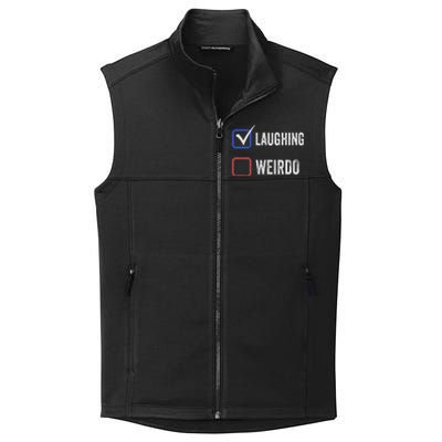 Laughing Madam Vs Weirdo Vote Kamala Harris For President Collective Smooth Fleece Vest