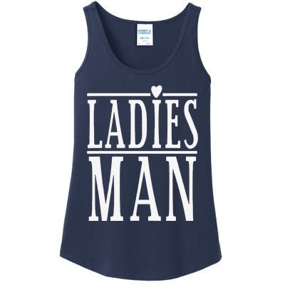 Ladies Man Valentine's Days Ladies Essential Tank