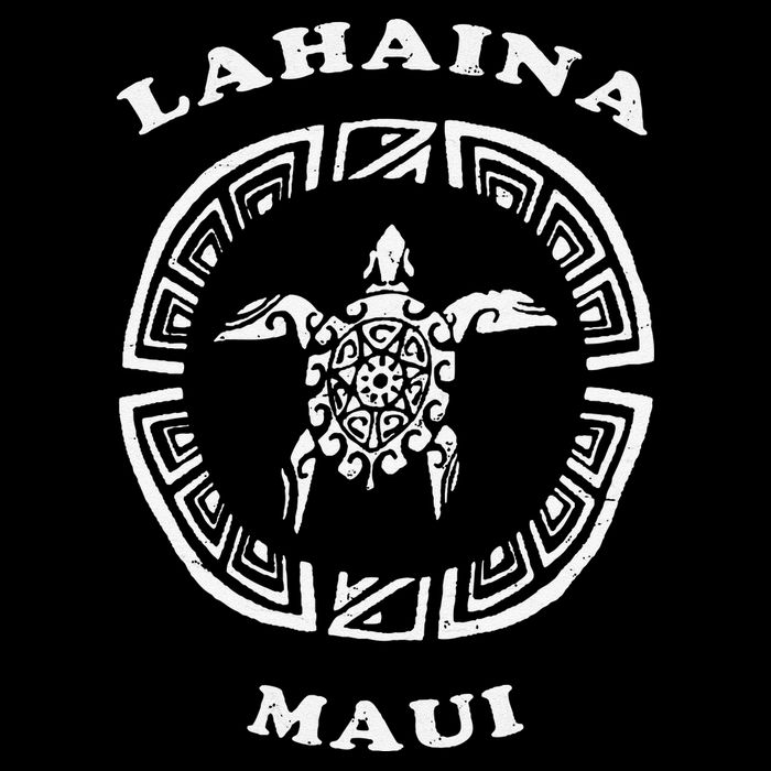 Lahaina Maui Vintage Retro Tribal Turtle Vacation Bag