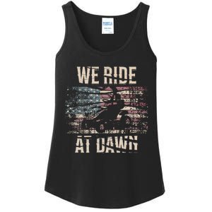 Lawn Mowing We Ride At Dawn Lawn Mower Ladies Essential Tank