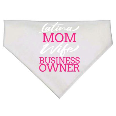 Latina Mom Wife Business Owner Boss Entrepreneur Gift Idea Great Gift USA-Made Doggie Bandana