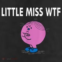 Little Miss WTF Knit Cap Winter Beanie