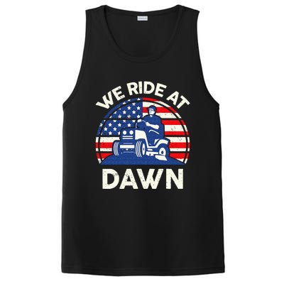 Lawn Mowing We Ride At Dawn Lawn Mower PosiCharge Competitor Tank