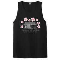 Lincoln Memorial Washington Dc Monut Cherry Blossoms PosiCharge Competitor Tank