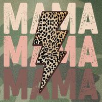 Leopard Mama With Thunder Bolt Lightning Bolt Legacy Tie Dye Trucker Hat
