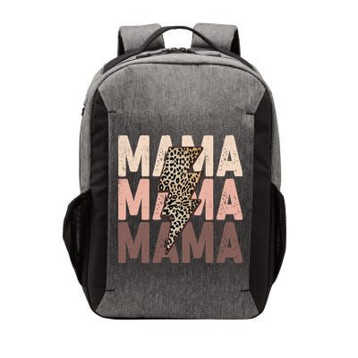 Leopard Mama With Thunder Bolt Lightning Bolt Vector Backpack