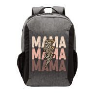 Leopard Mama With Thunder Bolt Lightning Bolt Vector Backpack