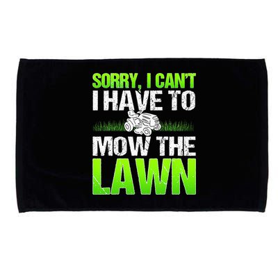 Lawn Mower Yard Mowing Gardener Landscaping Grass Cutter Microfiber Hand Towel