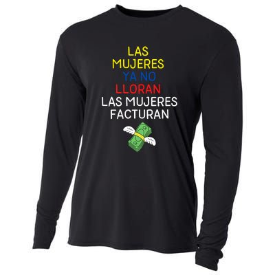 Las Mujeres Ya No Lloran Las Mujeres Facturan Cooling Performance Long Sleeve Crew