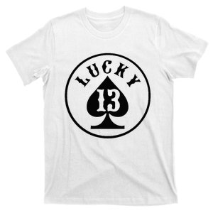 Lucky Number 13 Card Game T-Shirt