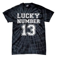 Lucky Number 13 TShirt Tie-Dye T-Shirt