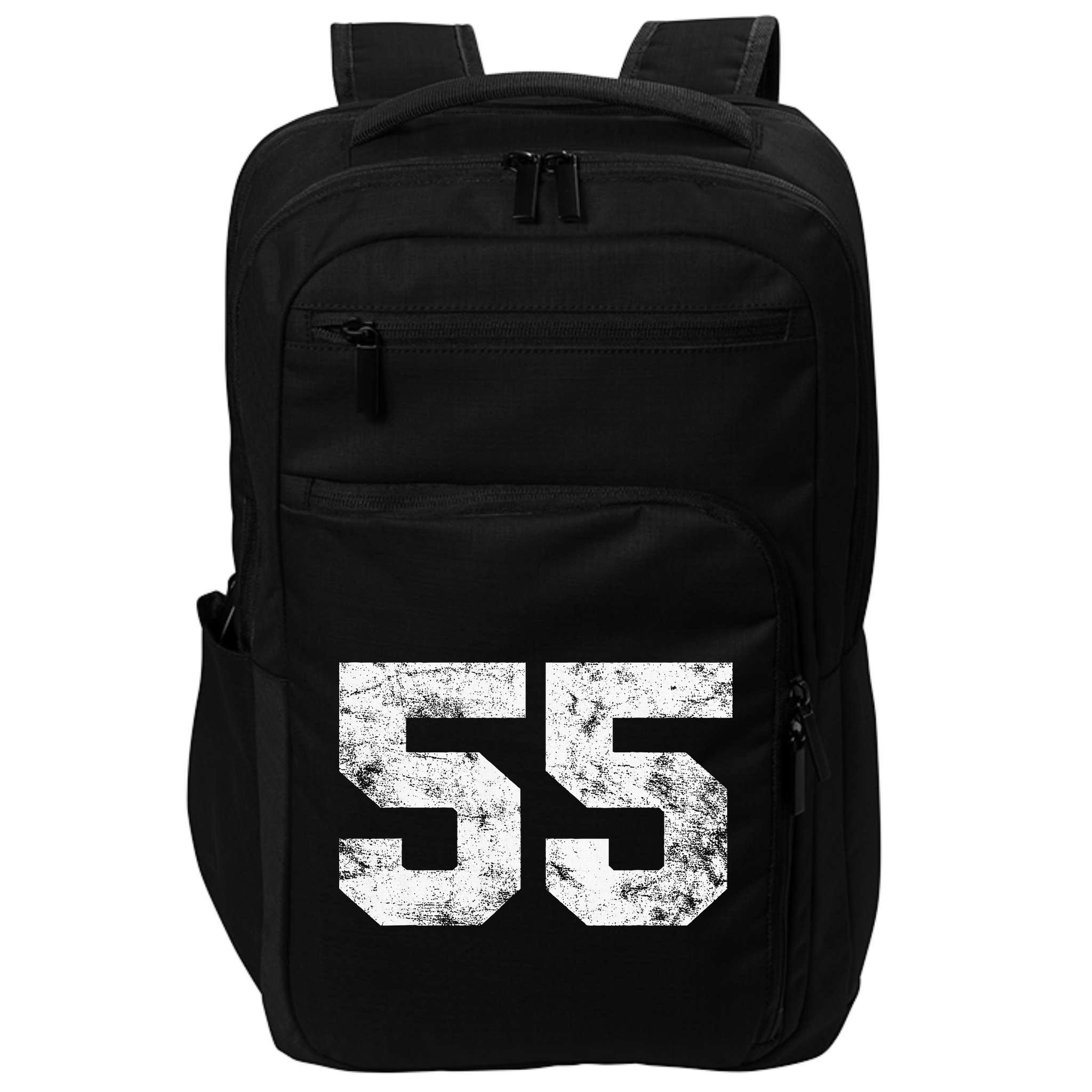 Lucky Number 55 Birthday Sports Player Team Athlete Impact Tech Backpack