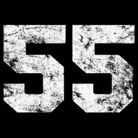 Lucky Number 55 Birthday Sports Player Team Athlete 16 in Basic Backpack