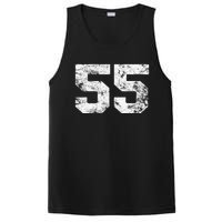 Lucky Number 55 Birthday Sports Player Team Athlete PosiCharge Competitor Tank