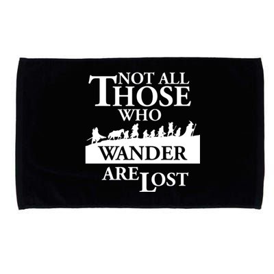 LOTR Not All Those Who Wander Are Lost Microfiber Hand Towel