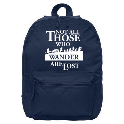LOTR Not All Those Who Wander Are Lost 16 in Basic Backpack