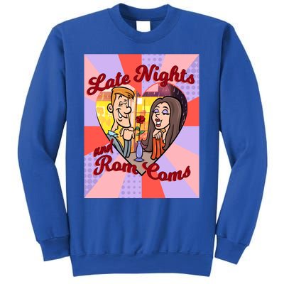 Late Nights And Rom Coms Gift Sweatshirt