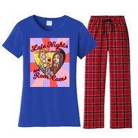 Late Nights And Rom Coms Gift Women's Flannel Pajama Set