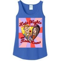 Late Nights And Rom Coms Gift Ladies Essential Tank