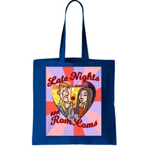 Late Nights And Rom Coms Gift Tote Bag