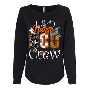 L&D Nurse Boo Crew Halloween Labor & Delivery Nurse Costume Womens California Wash Sweatshirt