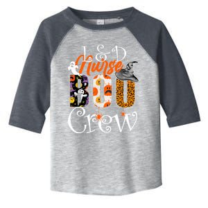 L&D Nurse Boo Crew Halloween Labor & Delivery Nurse Costume Toddler Fine Jersey T-Shirt