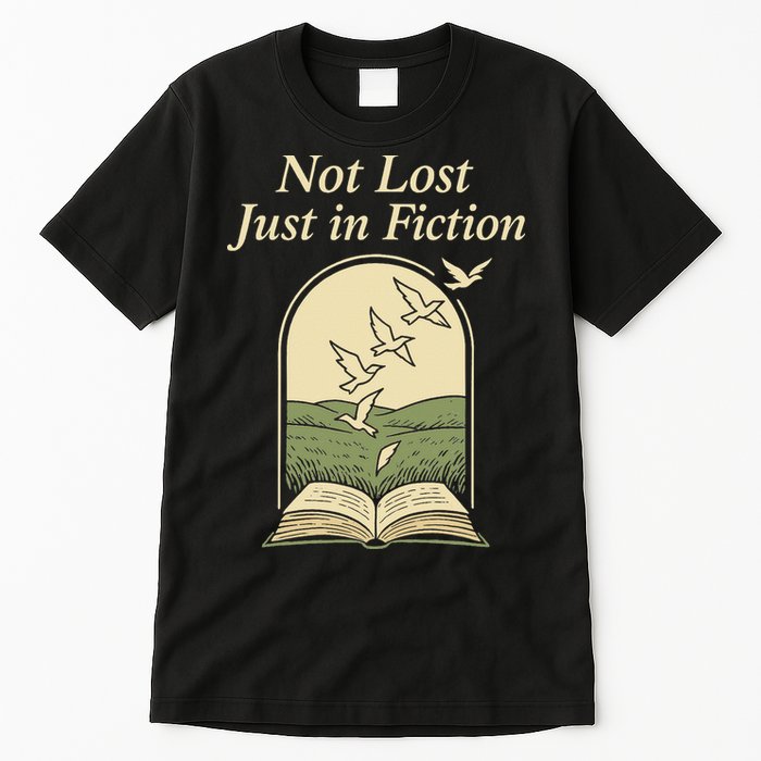 Library Nerd Book Lover Introvert Quiet Life Public Gift Tall T-Shirt