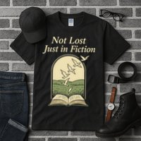 Library Nerd Book Lover Introvert Quiet Life Public Gift Tall T-Shirt