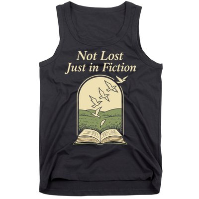 Library Nerd Book Lover Introvert Quiet Life Public Gift Tank Top