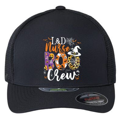 Ld Nurse Boo Crew Halloween Labor Delivery Nurse Costume Flexfit Unipanel Trucker Cap