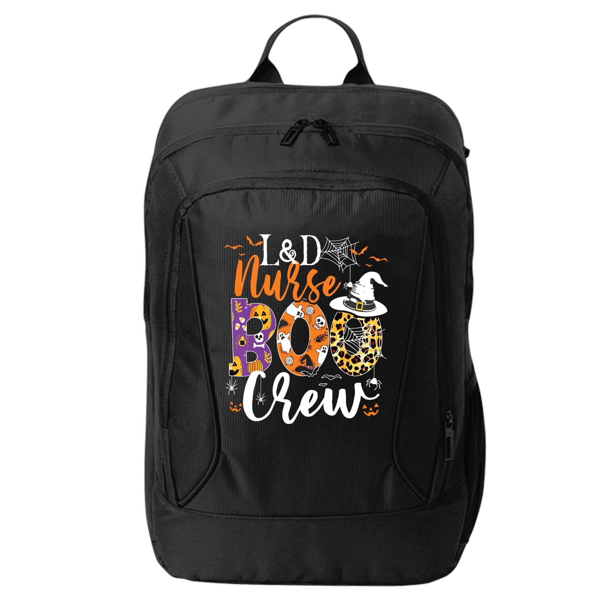 Ld Nurse Boo Crew Halloween Labor Delivery Nurse Costume City Backpack