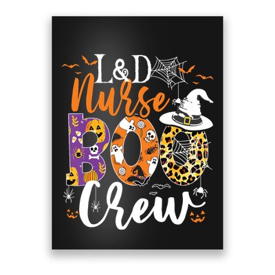 Ld Nurse Boo Crew Halloween Labor Delivery Nurse Costume Poster