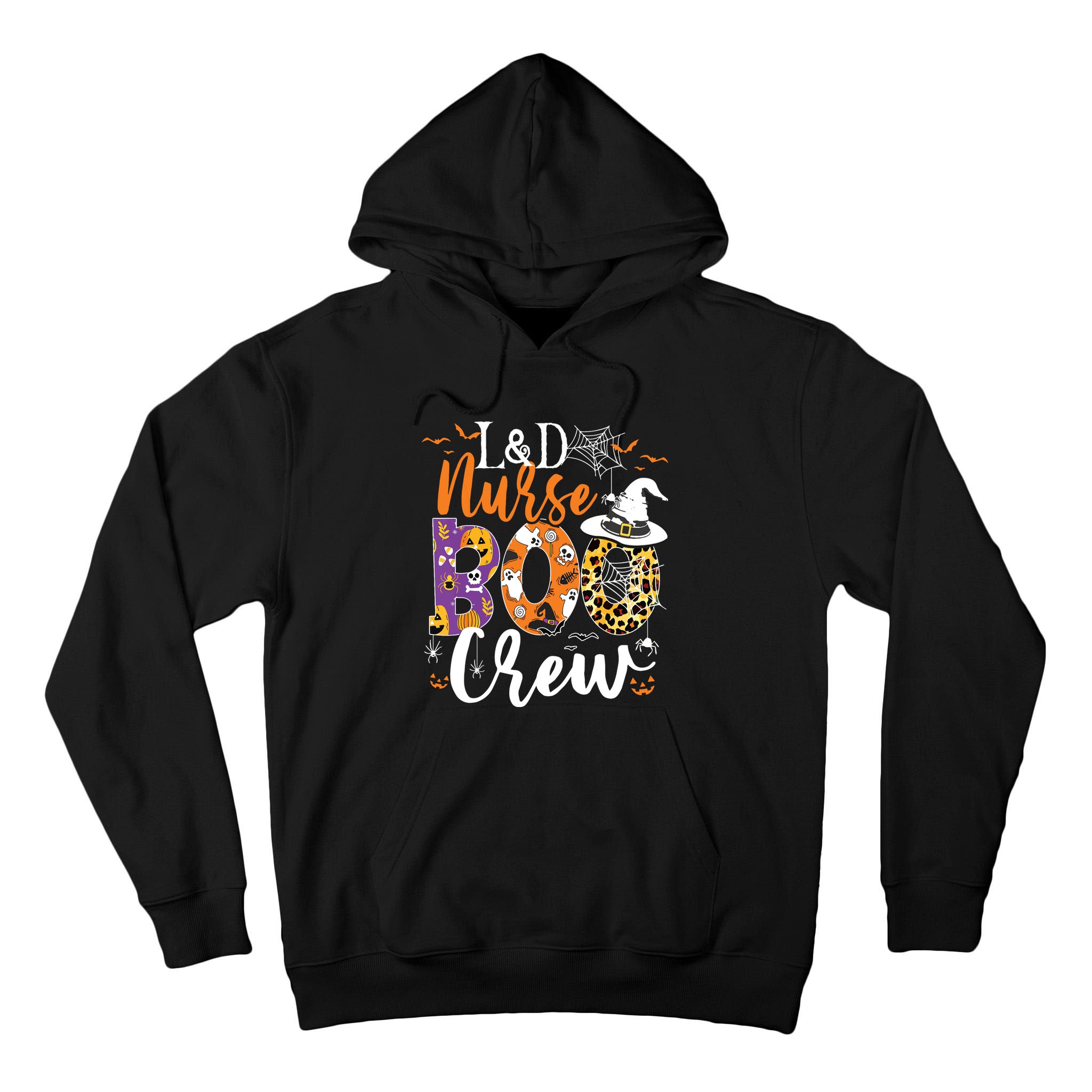 Ld Nurse Boo Crew Halloween Labor Delivery Nurse Costume Tall Hoodie