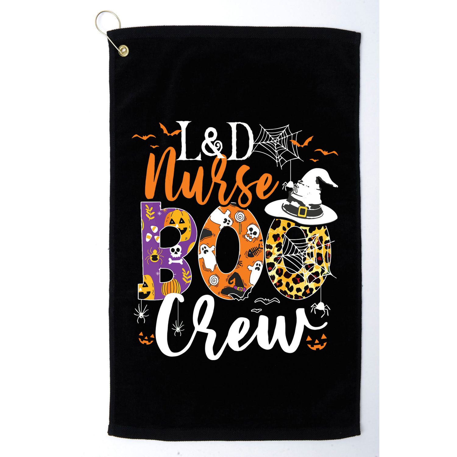 Ld Nurse Boo Crew Halloween Labor Delivery Nurse Costume Golf Towel