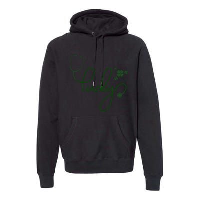 Lucky Nurse Cute St Patricks Day Premium Hoodie