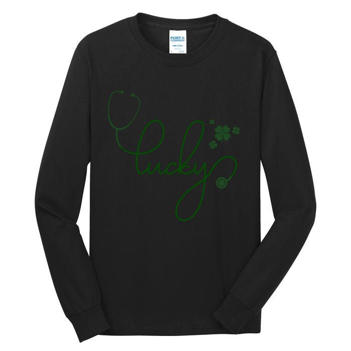 Lucky Nurse Cute St Patricks Day Tall Long Sleeve T-Shirt