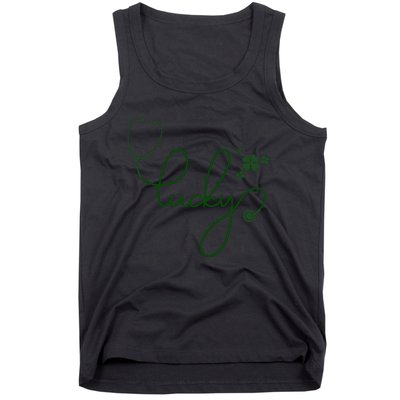 Lucky Nurse Cute St Patricks Day Tank Top