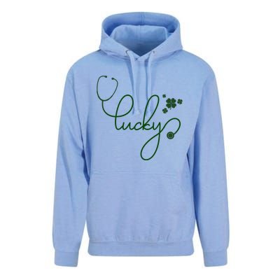 Lucky Nurse Cute St Patricks Day Unisex Surf Hoodie