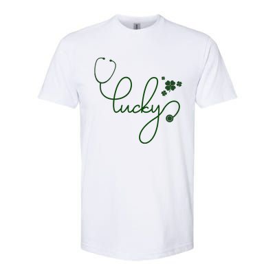 Lucky Nurse Cute St Patricks Day Softstyle CVC T-Shirt