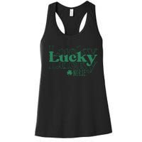 Lucky Nurse Cute St Patricks Day Women's Racerback Tank