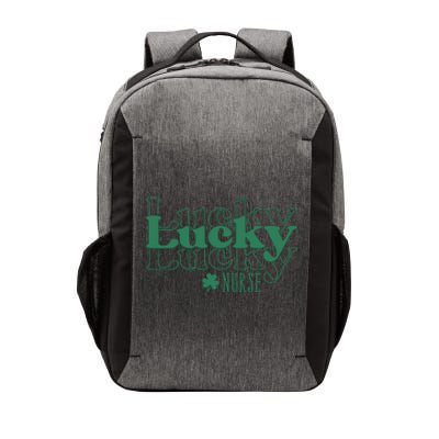 Lucky Nurse Cute St Patricks Day Vector Backpack