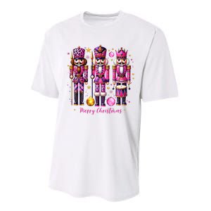 Leopard Nutcracker Christmas 2024 Xmas Pajamas Matching Performance Sprint T-Shirt