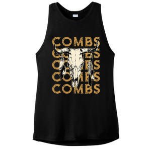 Last Name Comb Proud Costume Lovers Ladies PosiCharge Tri-Blend Wicking Tank