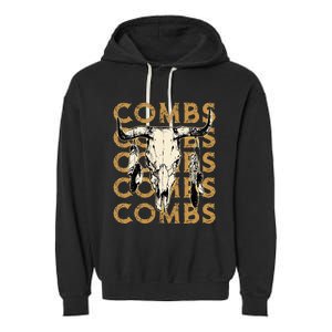 Last Name Comb Proud Costume Lovers Garment-Dyed Fleece Hoodie