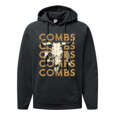 Last Name Comb Proud Costume Lovers Performance Fleece Hoodie