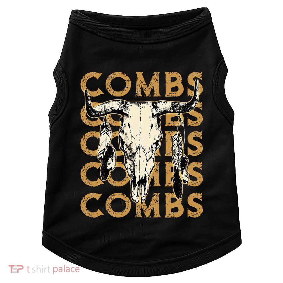 Last Name Comb Proud Costume Lovers Doggie Tank