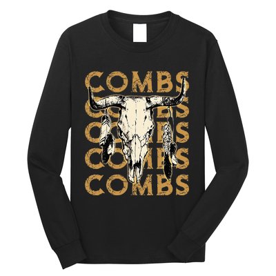 Last Name Comb Proud Costume Lovers Long Sleeve Shirt