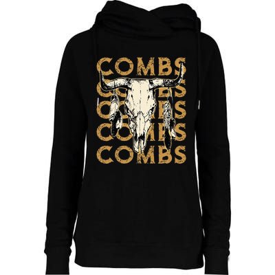 Last Name Comb Proud Costume Lovers Womens Funnel Neck Pullover Hood