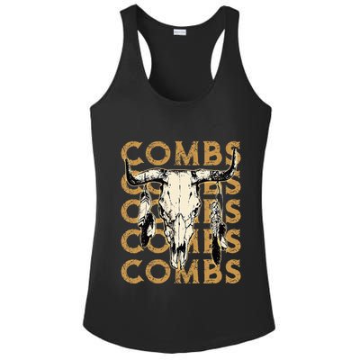 Last Name Comb Proud Costume Lovers Ladies PosiCharge Competitor Racerback Tank