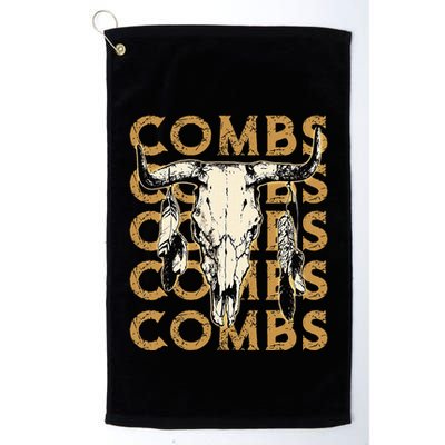 Last Name Comb Proud Costume Lovers Golf Towel